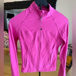 lululemon athletica Hot Pink Full-Zip Utility Jacket